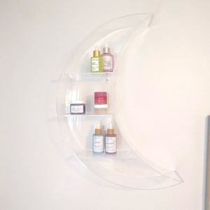 Witche's Potion Lucite Moon Shelf